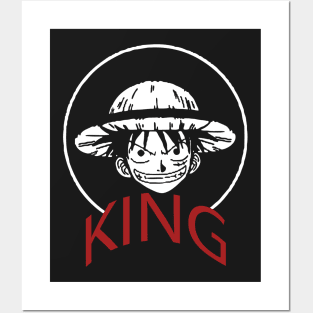 KING LUFFY Posters and Art